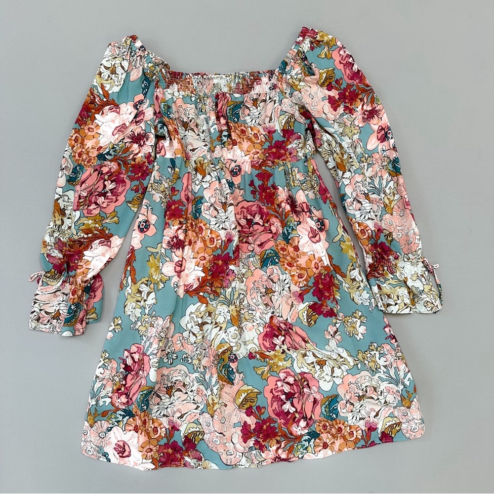 Anthropologie MAEVE Milou romantic off shoulder floral dress, S. - Picture 5 of 9